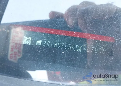 2013 Chevrolet Impala Lt z USA, uszkodzony, nr VIN 2G1WG5E39D1157003